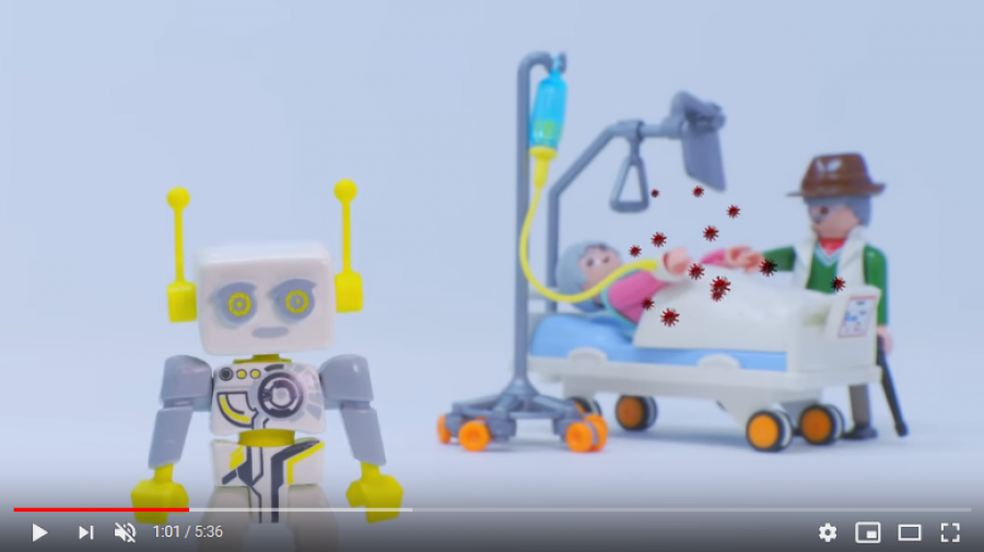 PLAYMOBIL! O ROBERT μιλά στα παιδιά για τον κορονοϊό!