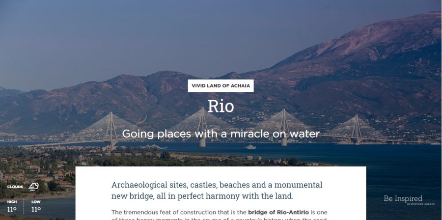 Rio: Going places with a miracle on water